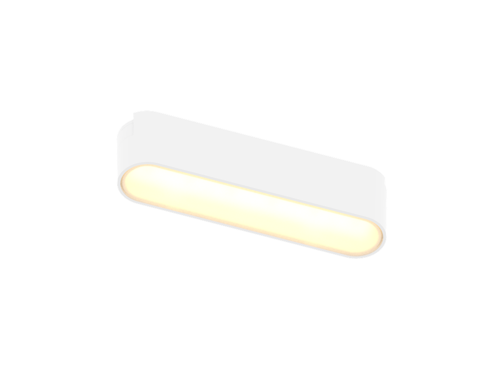 Artefacto LED Rect P/riel Magnetico 6W Luz Calida/neutra/fria Blanco Tubb Minitrak - Zaga