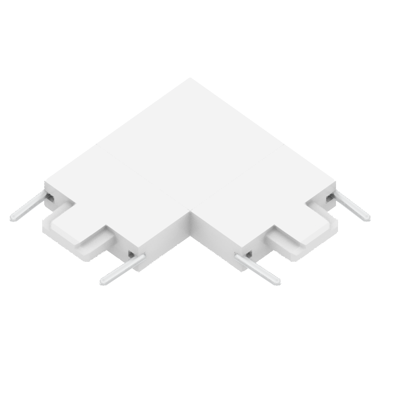 Union L Para Riel Magnetico Blanco Nixx Minitrak - Zaga