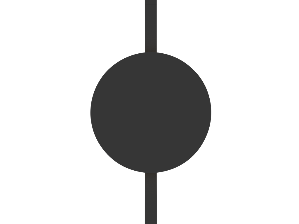 Artefacto LED Circ P/riel Magnetico 6W Luz Calida/neutra/fria Negro Shade Minitrak - Zaga