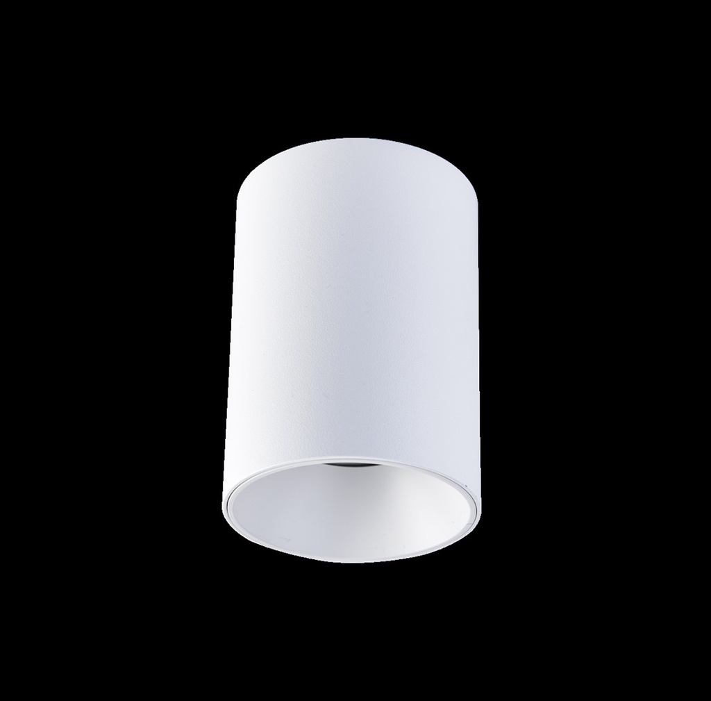 Artefacto De Adosar Techo Dicro GU10 Circ Fijo Blanco Remy - Zaga