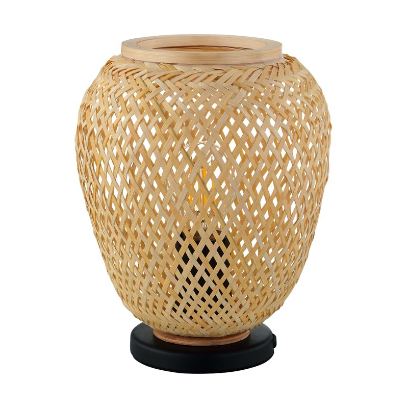 Velador Mesa 1L E27 Madera Dembleby - Eglo