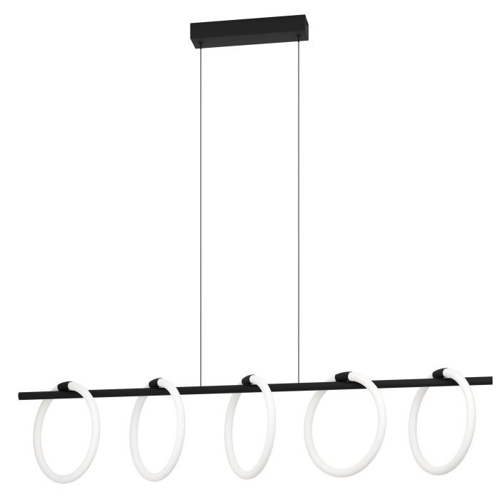 Colgante 5L LED Blanco 117CM Caranacoa - Eglo