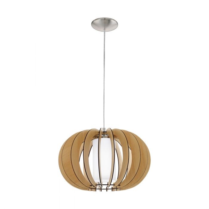 Colgante Stellato 1 E27 De 1 Luz Madera Eglo