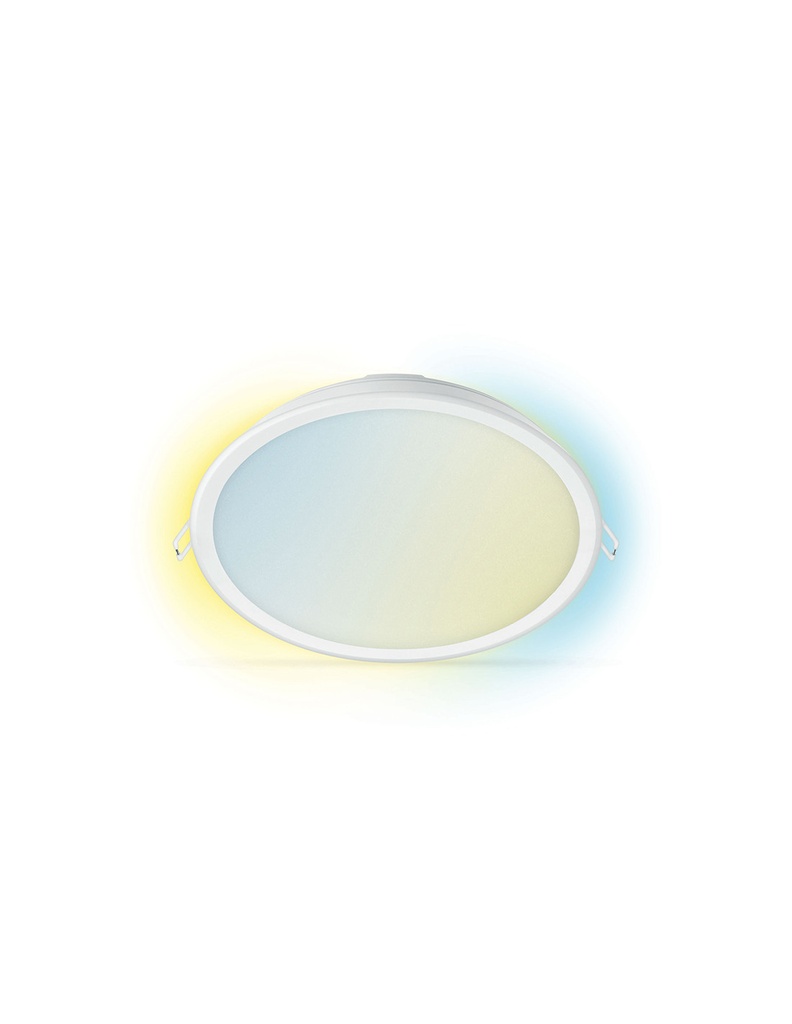Panel LED Circ Emb 24W Blanco Dinamico WIZ