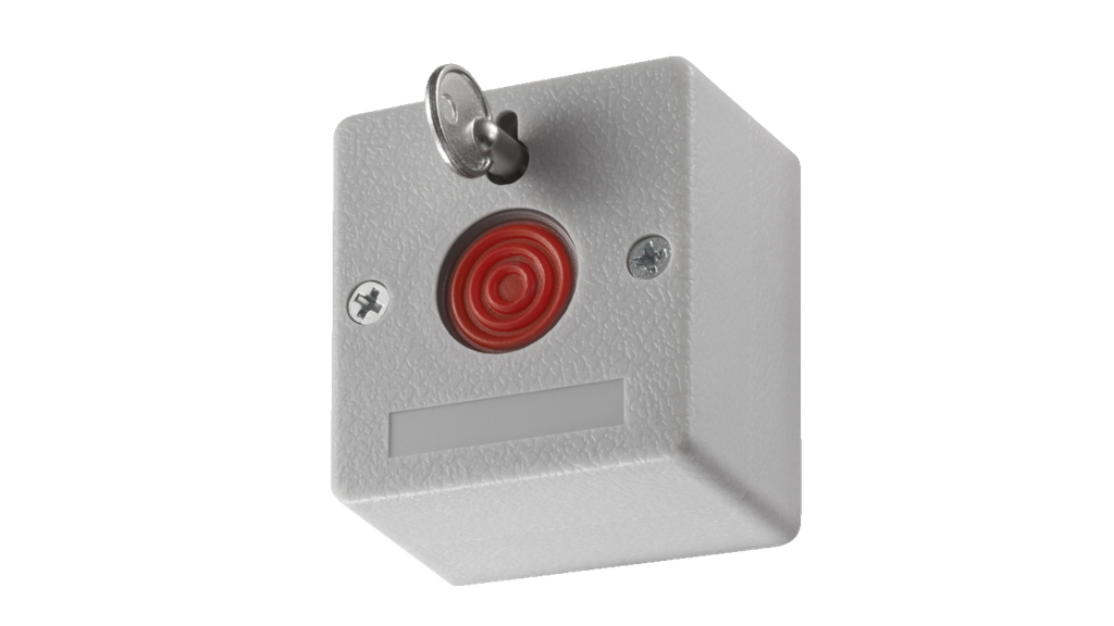 Boton De Panico Cableado Para Alarma - Hikvision