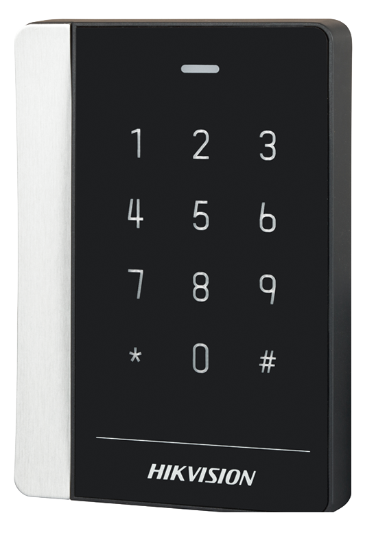 Lector De Tarjetas Mifare 13.56 Mhz Con Teclado Ds - K1102amk - Hikvision