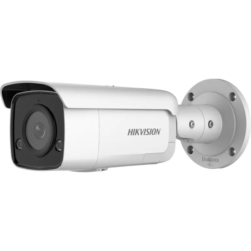 Camara Acusense Ip Bullet 4MP C/mic/estrobo Ds - 2CD2T46G2 - Isu/sl - Hikvision