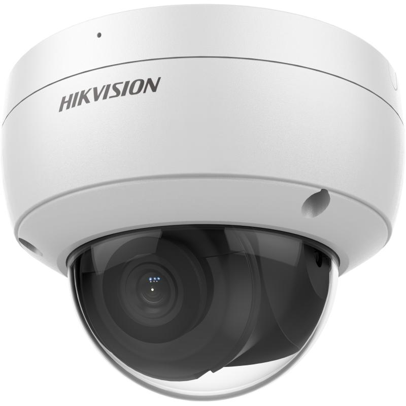 Camara Acusense Ip Domo C/ Mic 6MP Ds - 2CD2163G2 - Iu - Hikvision