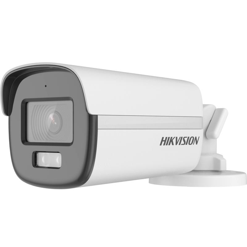 Camara Colorvu Turbo Bullet Luz Hibrida 2MP C/ Mic Ds - 2CE12DF0T - Lfs - Hikvision