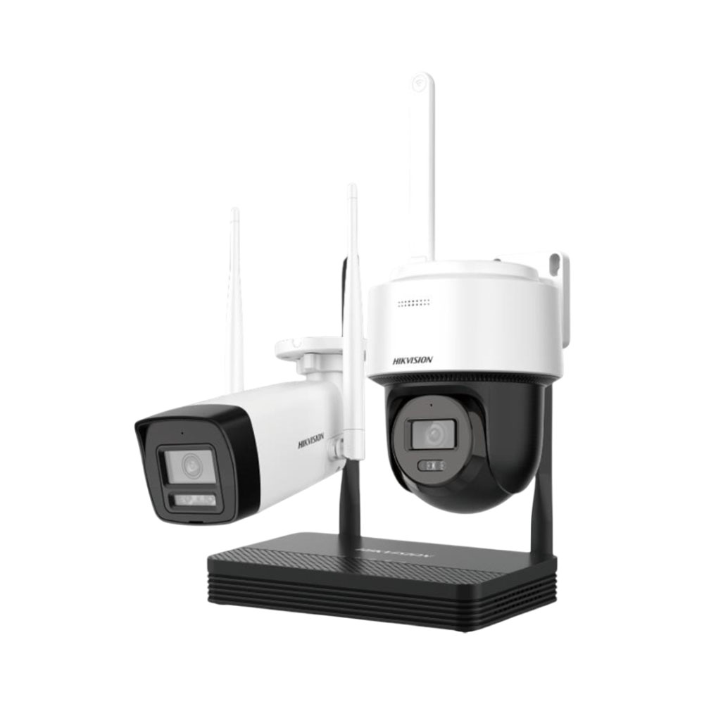 Kit Easy Link Camaras WIFI Bullet/pt Ds - J142i(std)/nks422w03h - Hikvision