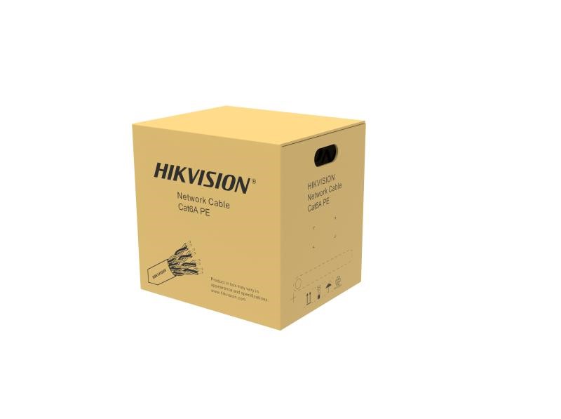 Cable U/utp 4 Pares Cat6a Exterior Negro Ds - 1LN6AUSPE - Hikvision