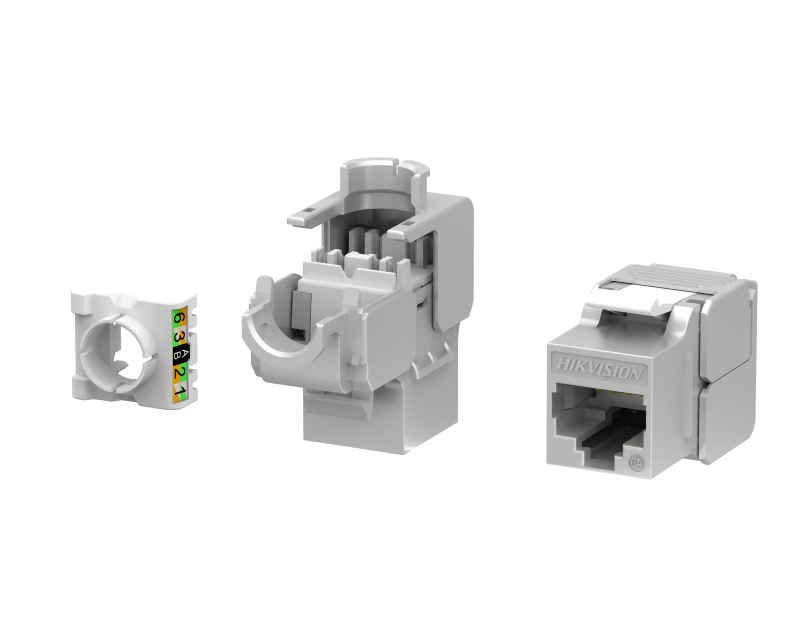 Jack Cat6a Blindado Ds - 1CK6AP180N(O - Std) - Hikvision
