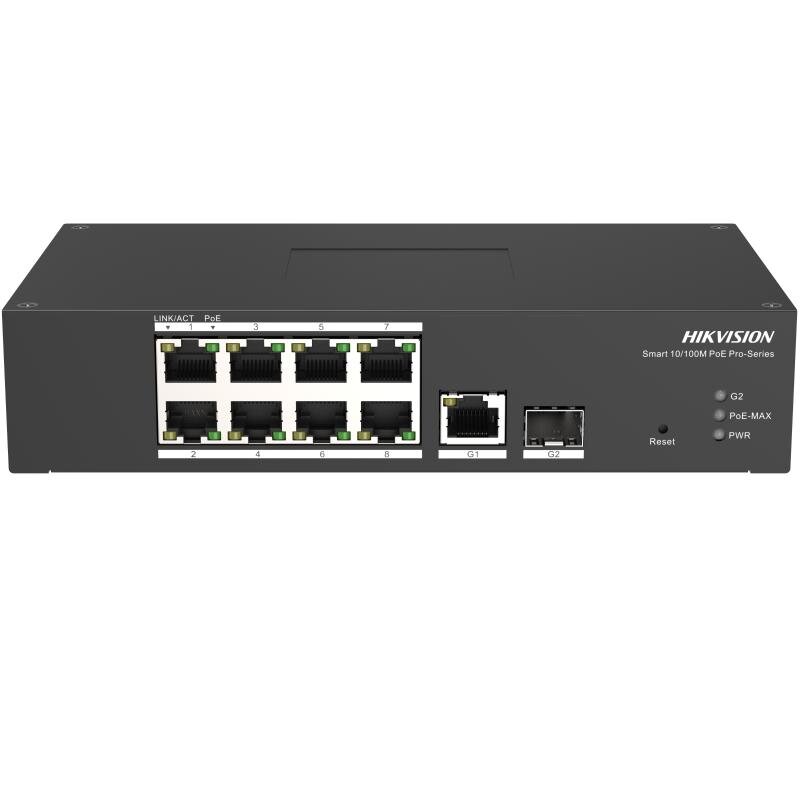 Switch POE De 08 Puertos Ds - 3T1310P - Si/hs - Hikvision