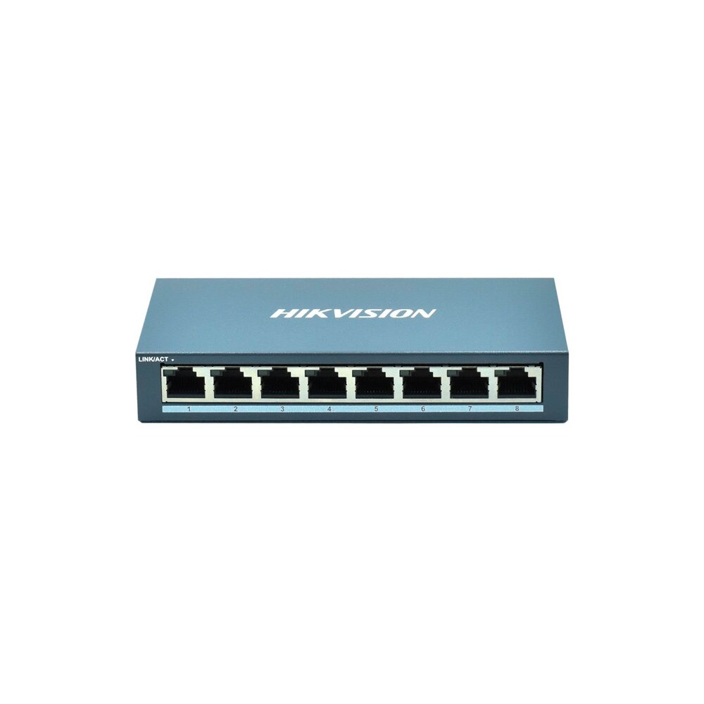 Switch De Red 08 Puertos Giga Ds - 3E0508 - O - Hikvision