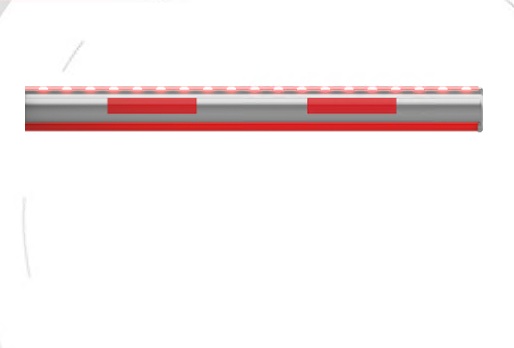 Barrera Vehicular Brazo Recto 3 Metros Ds - Tmg001 - 3D(3m Octagonal) - Hikvision
