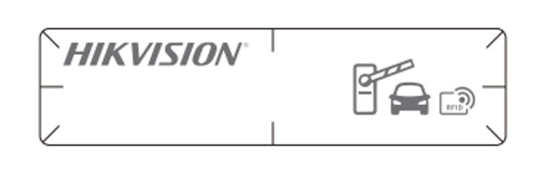 Stickers Rfid Para Vehiculos Ds - Trc900 - 8/A(O - Std) - Hikvision