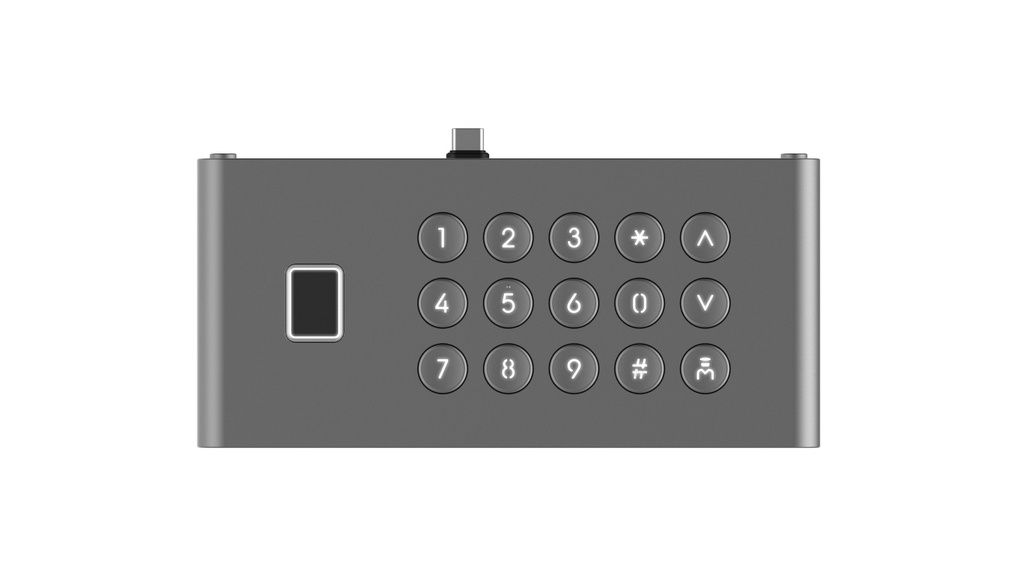 Teclado Para(video Portero Ds - Kd9633 - Wbe6) Ds - Kdm9633 - Fkp - Hikvision