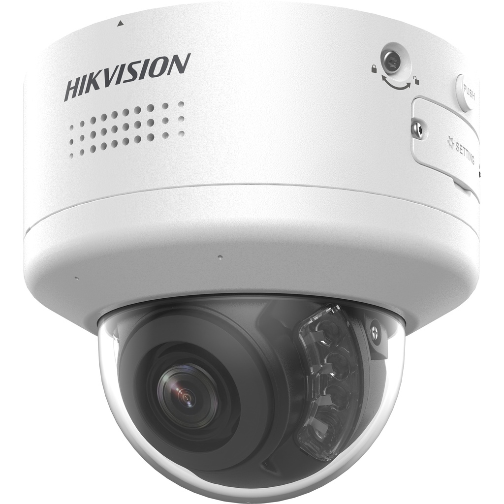 Camara Domo Ip 4MP Acusense Varifocal Ptrz Disuasion Activa Ds - 2CD2746G2H - Iptrzs2u/sl - Hikvision