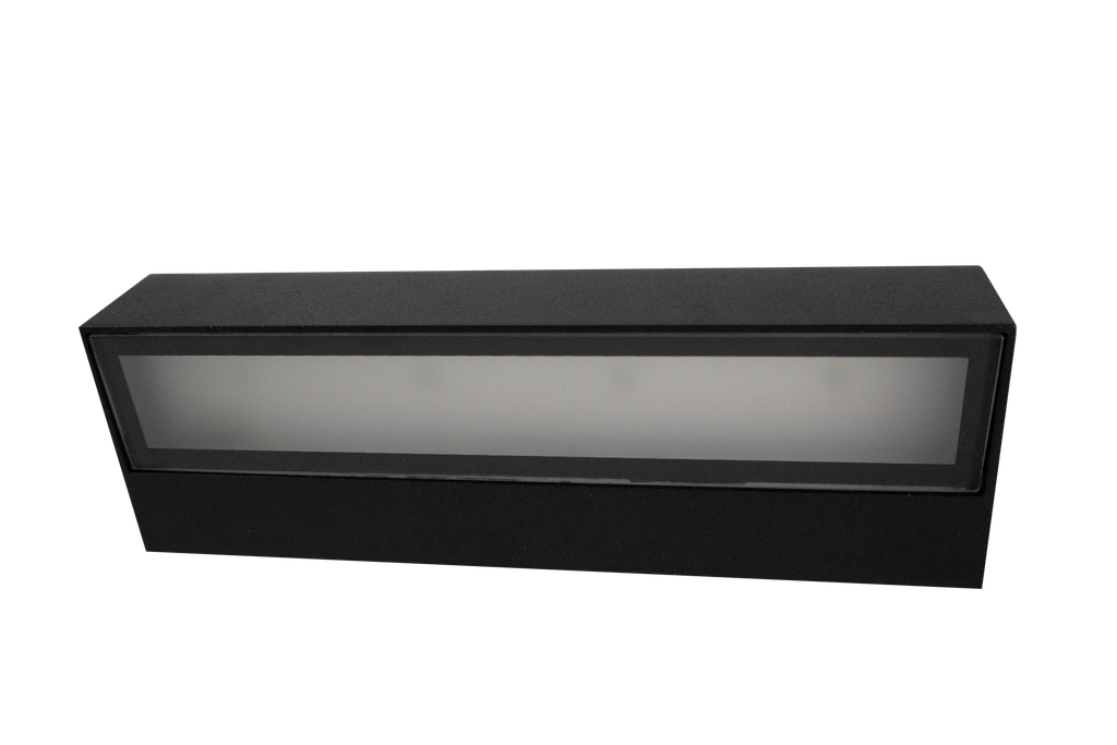 Aplique Unidir LED 8W 3000K Negro - Argo