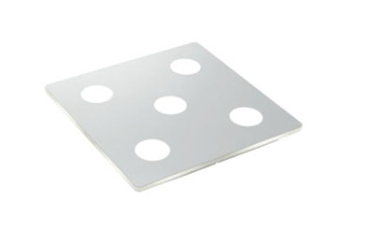 Plafon Cabus De 1 Luz C/ Lamp LED 27W Calida Cromo Eglo (outlet)