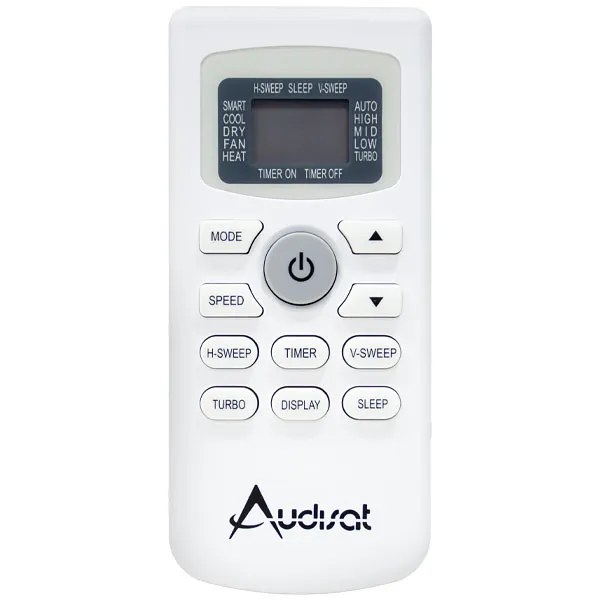 Control para Aire Acondicionado Audisat AC-12PY AC-12BR AC-12BR-INV - Blanco