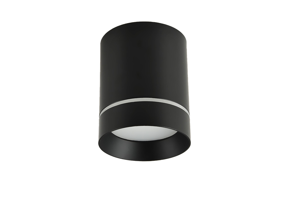 Artef LED Ado Techo Circ Fijo 9W 367LM 3000K Negro Mael - Zaga