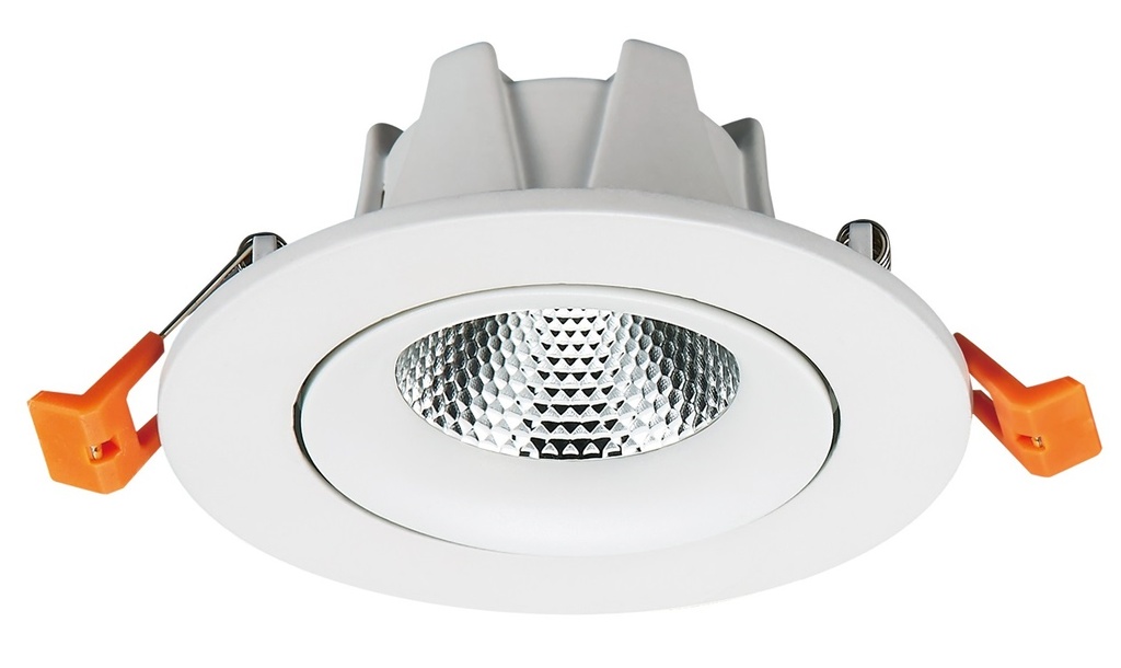 Artefacto LED De 15W Circular De Embutir Luz Fria Teos Argo