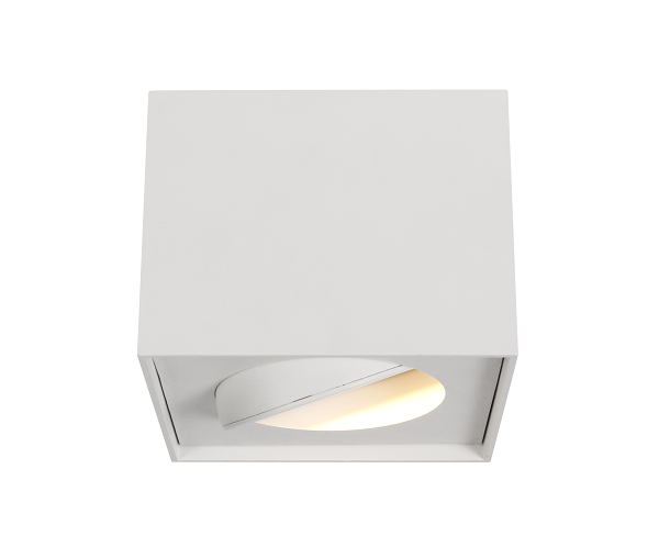 Artefacto LED De Adosar 8W Luz Calida Blanco Square 1 Argo
