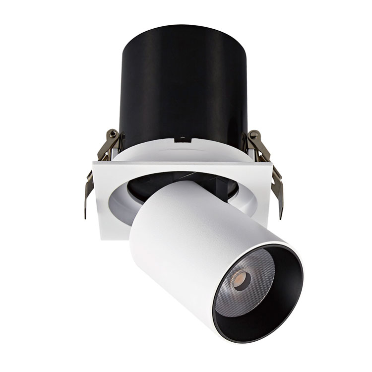 Artefacto LED De Embutir 10W 1000LM Luz Calida Elastico Art Zaga