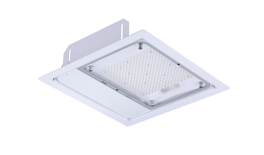 Artefacto LED Industrial Embutir 100W Luz Fria Para Surtidor Mini500 Philips