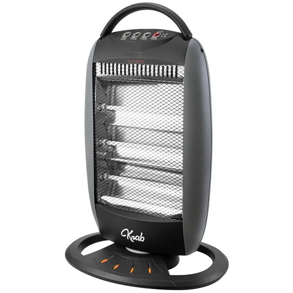 Calefactor Krab KBE01200 1.200 watts con Termostato Ajustable 220V ~ 50 60 Hz - 