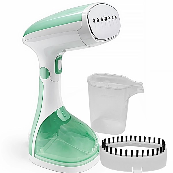 Plancha Vertical a Vapor Quanta QTPVD120 Tanque de 240 ml Bivolt - Blanca Verde