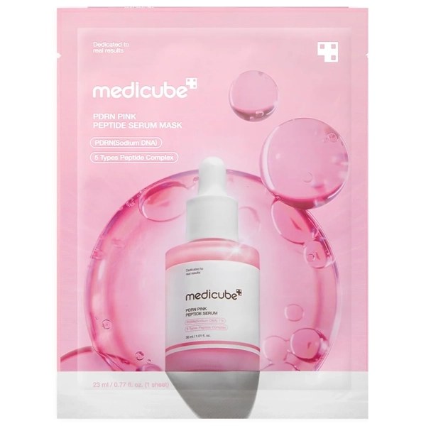 Mascarilla Facial Medicube PDRN Pink Vita Coating Mask - 1 Unidad