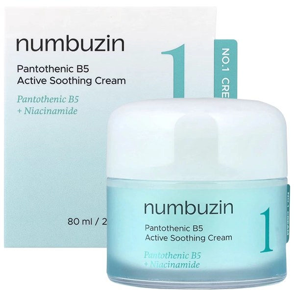 Mascarilla Facial Hidratante Numbuzin No.1 Pantothenic B5 Hyaluronic Active - 1 