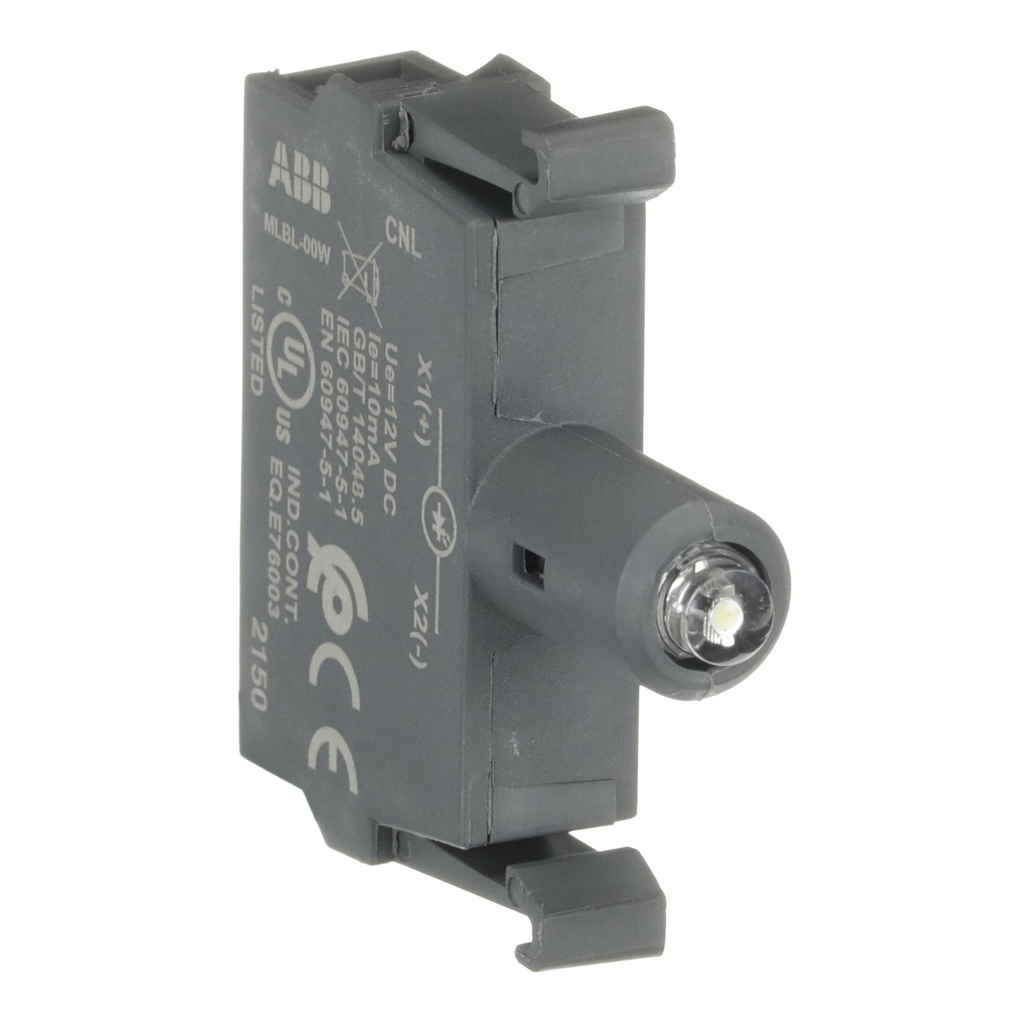 Bloque LED Blanco P/ Señalizadores 12VCA/CC - Abb