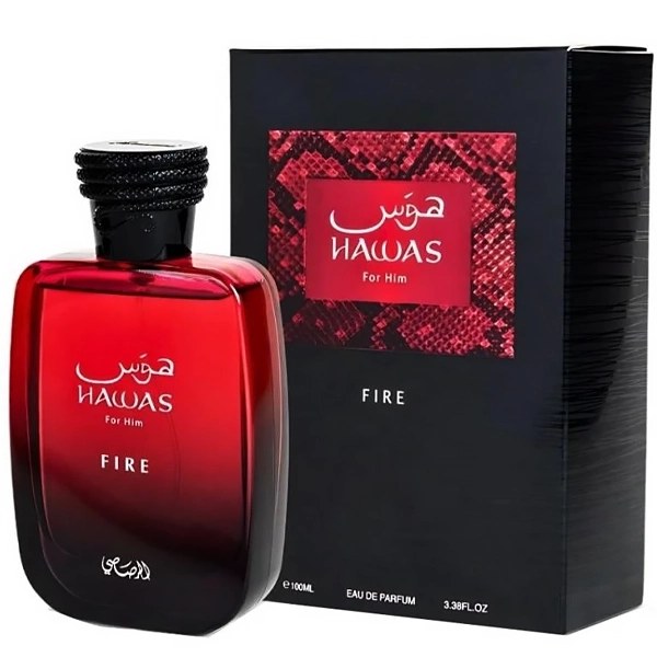 Perfume Masculino Rasasi Hawas Black EDP 100 ml