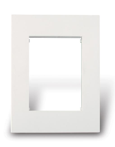 C1 Placa 4 Mod Blanca - Linea Bauhaus - Cambre