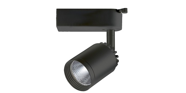 Cabezal LED De 7W Luz Calida Con Base Negro Eos Argo