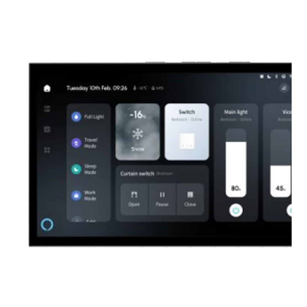 Panel de Control Tactil 8" Zigbee Alexa - S-CCS4A - Similar