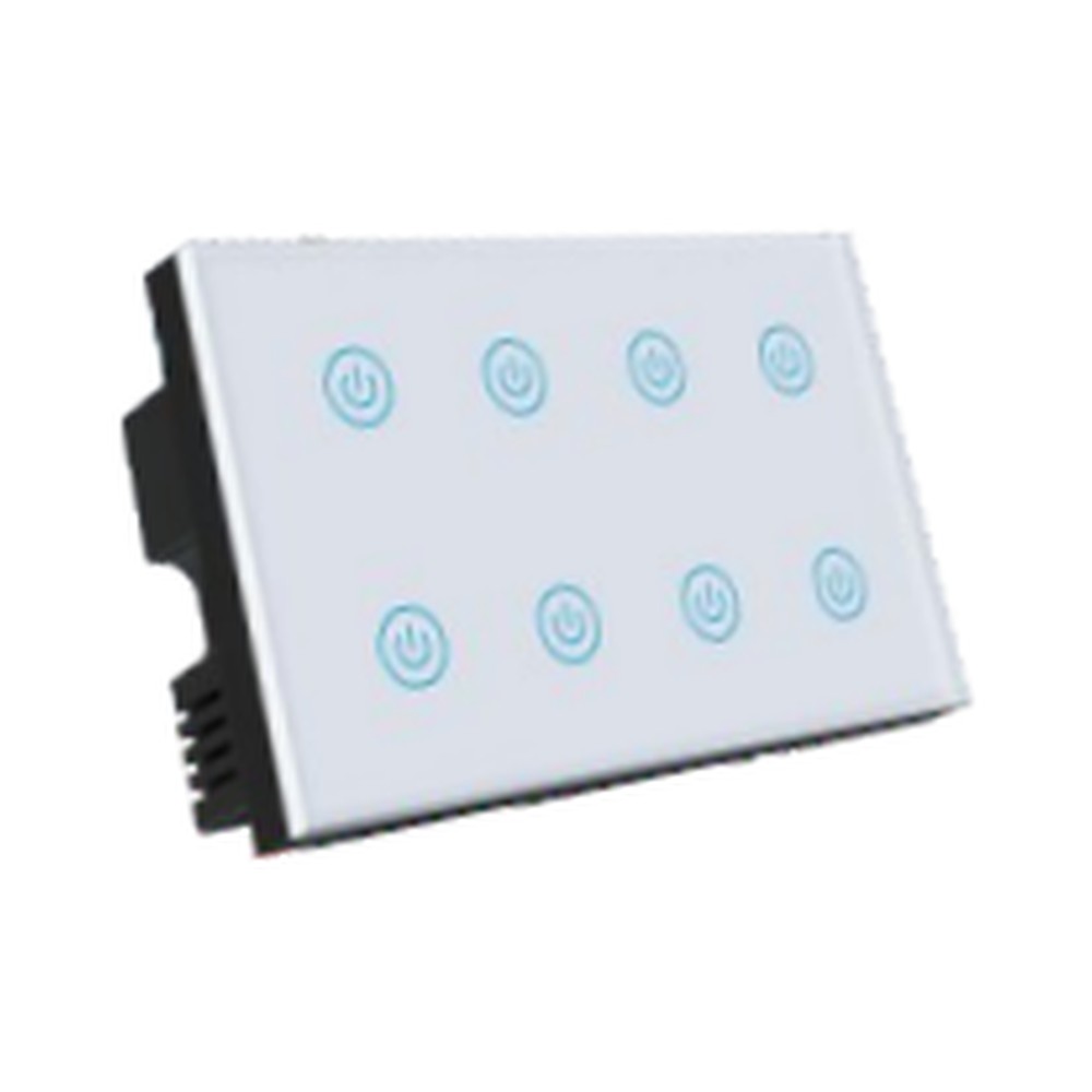 Interruptor 8 Botones - S-1021 - Similar