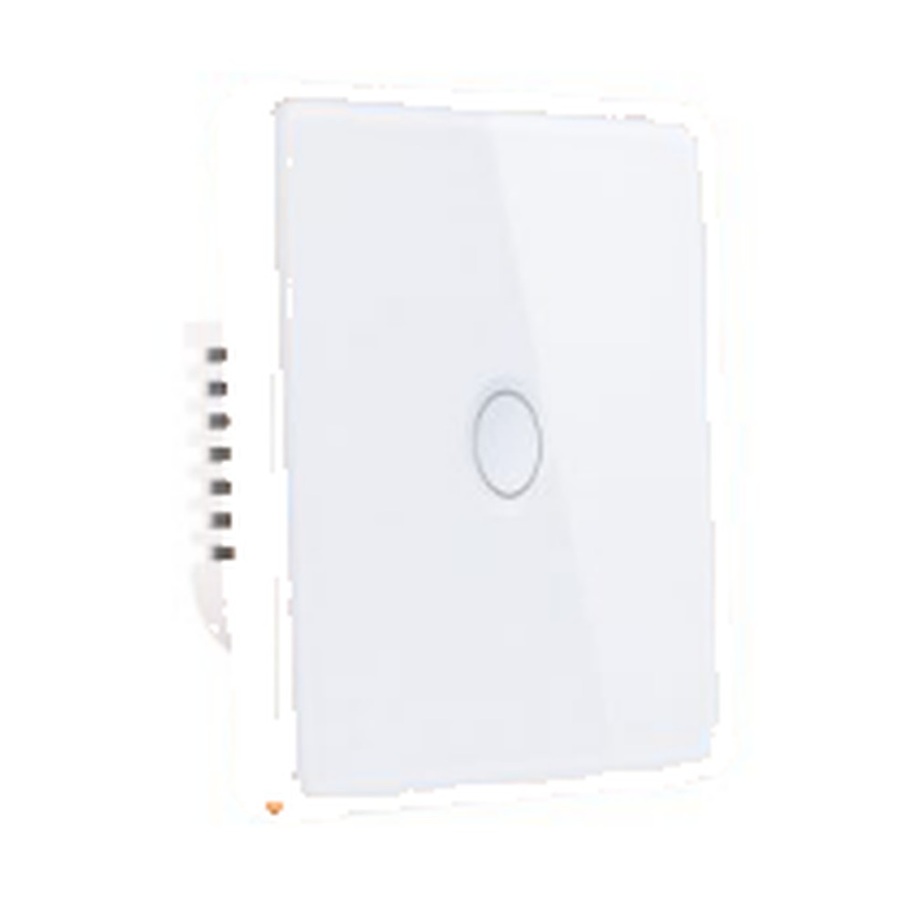 Interruptor Concavo Marco Metal Blanco 1 Modulo EU - S-4113 - Similar