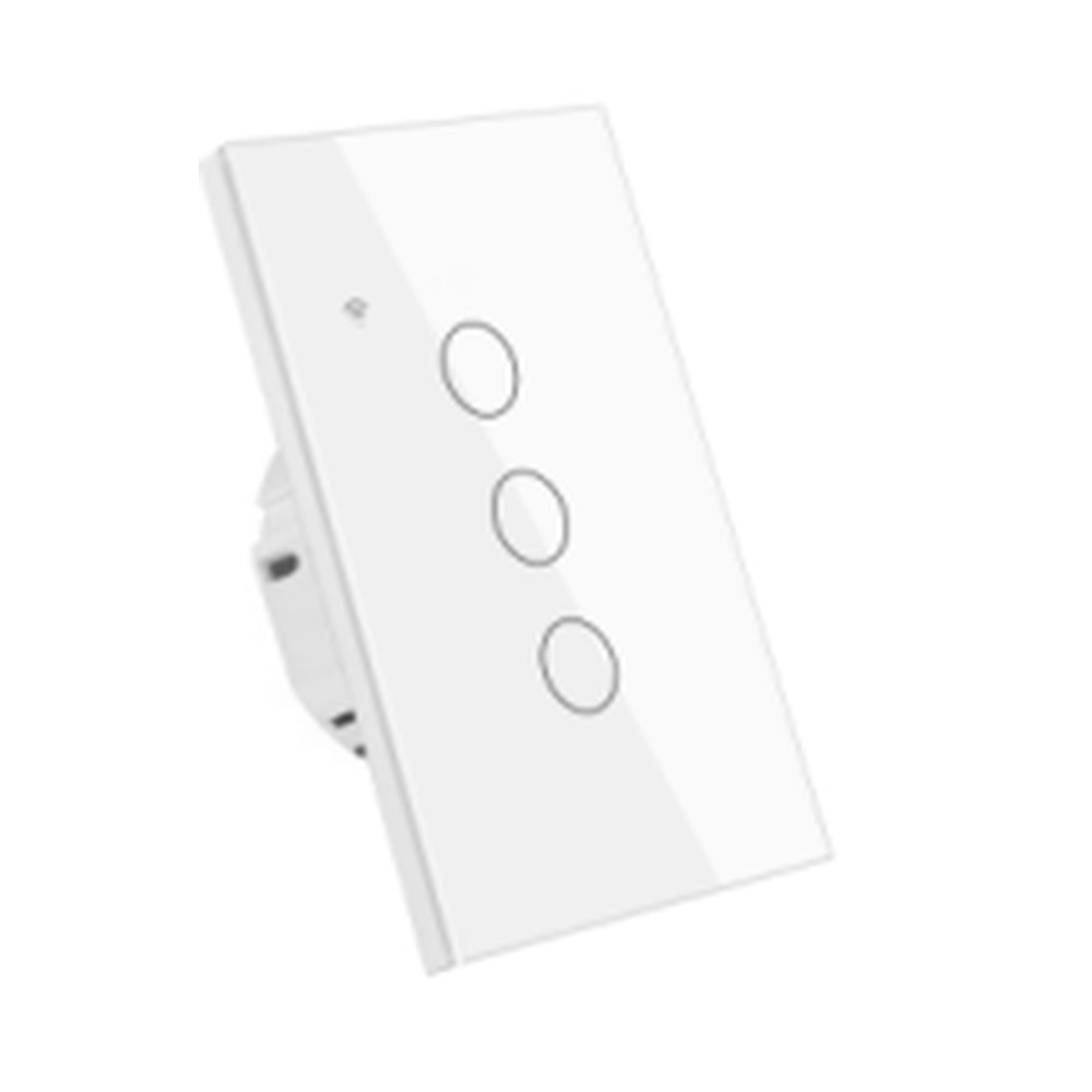 Interruptor Tactil Blanco 3 Modulos US - S-1714 - Similar