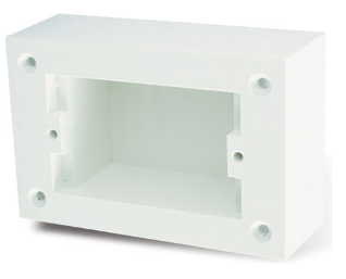 Caja Externa Para Canal 10X5 Blanca