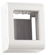Caja Plast + Tapa 2 Mod Blanco - Tramontina