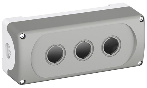 Caja Plastica Gris 3 Elementos - Abb