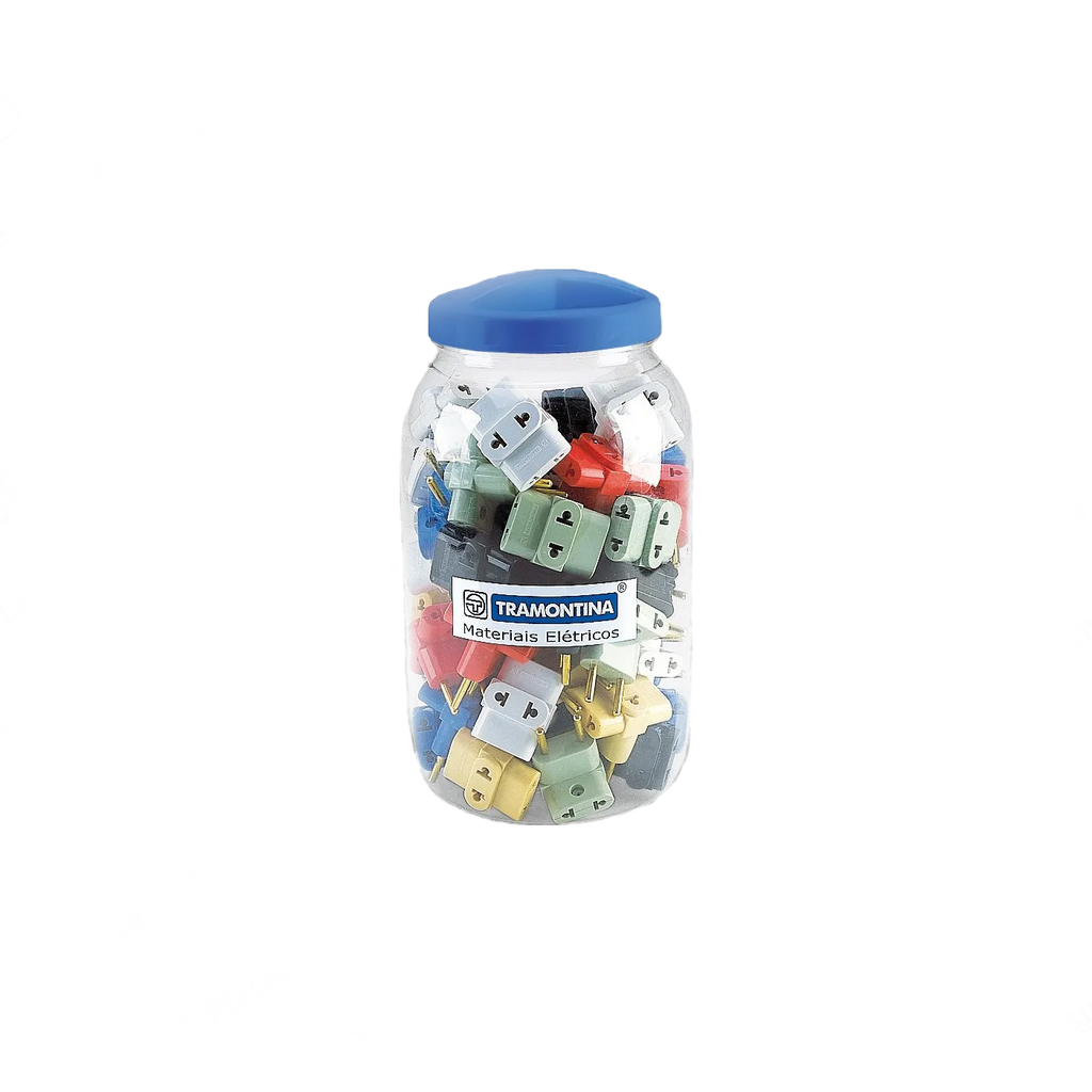 Caramelera De Ficha Triple 10A 6 Colores (48 Unid) - Tramontina