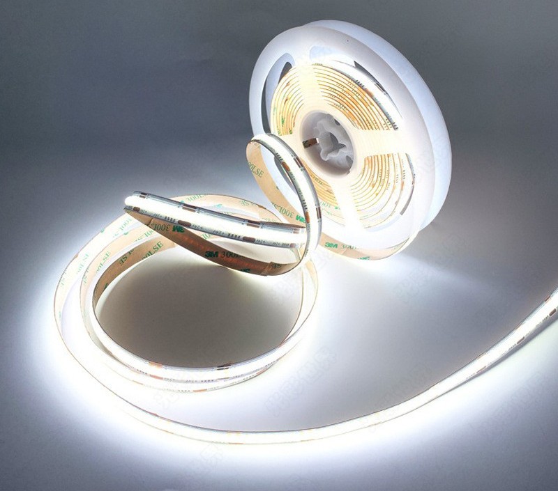 Cinta LED Cob 480LEDS Por Metro Para Uso Interior Luz Fria 12V Cri90 Zaga