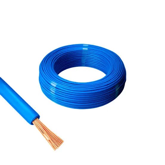 Cable Multifilar 750V 1x4,0mm² Azul - Induscabos