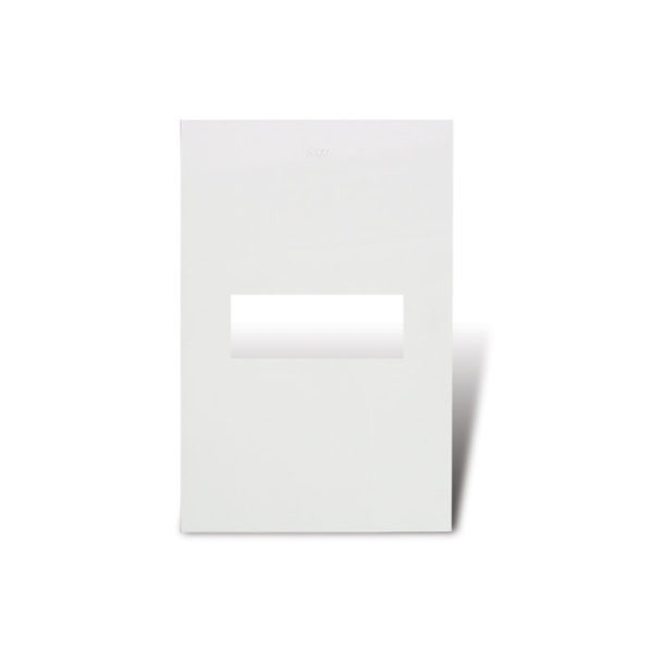Conjunto De Placa Blanca De 1 Modulo Con Soporte - Linea Siglo 21 - Cambre