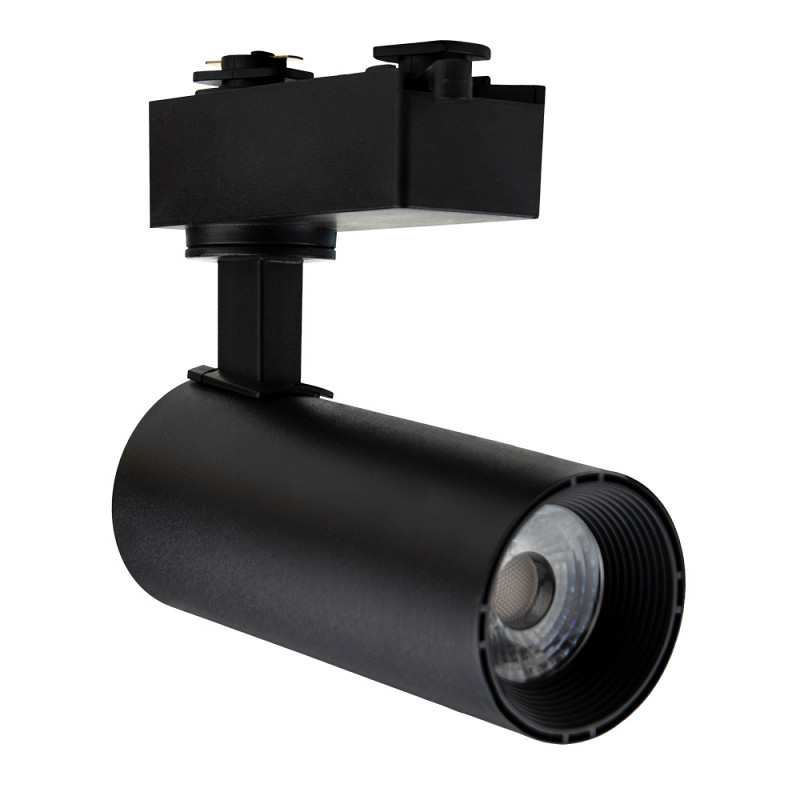 Spot Colgante P/ Riel Al+pc 10W 3.000K Negro 36103001 - Blumenau